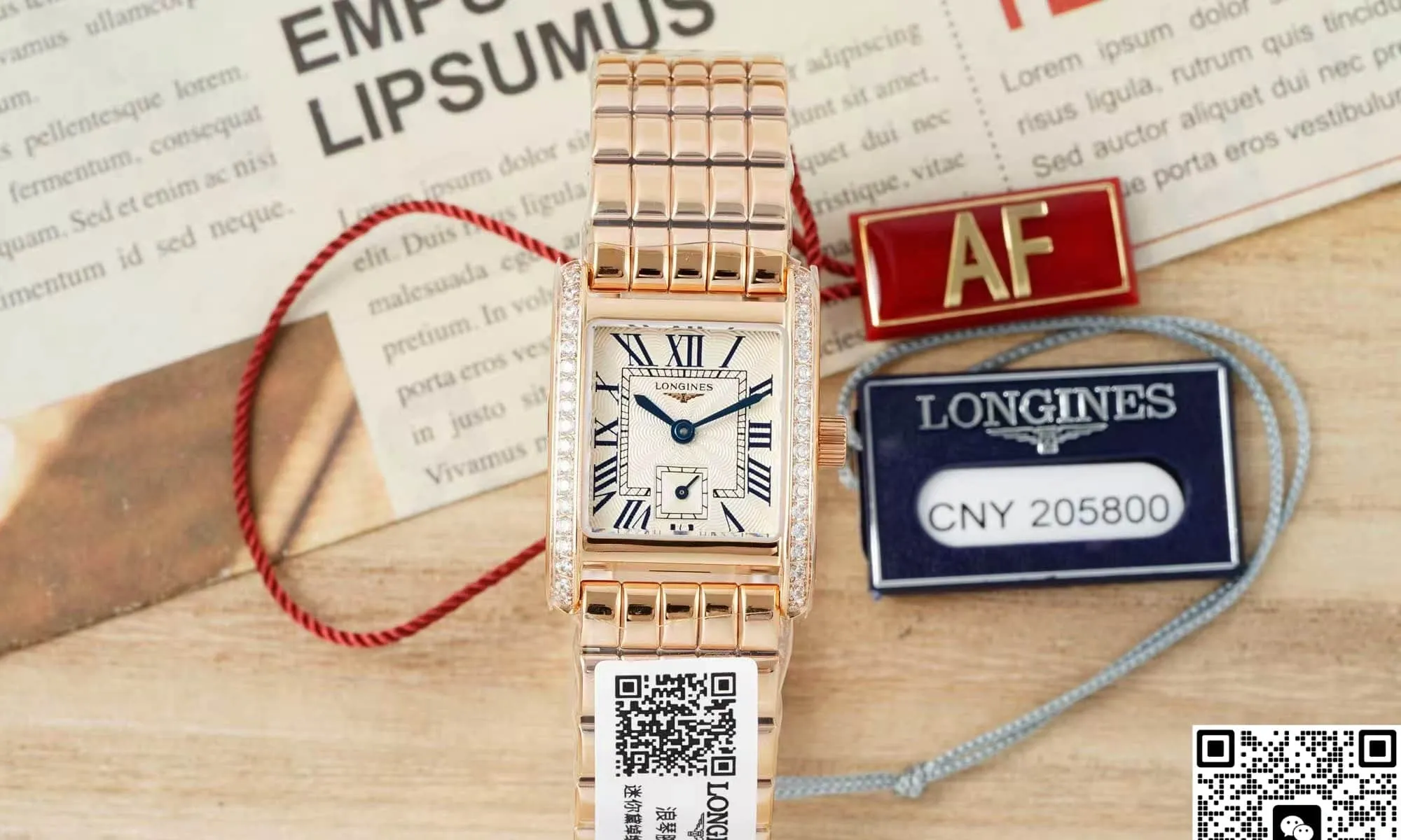 AF Factory Longines Elegant L5.200.9.71.6 1:1 Best Edition Replica Watch